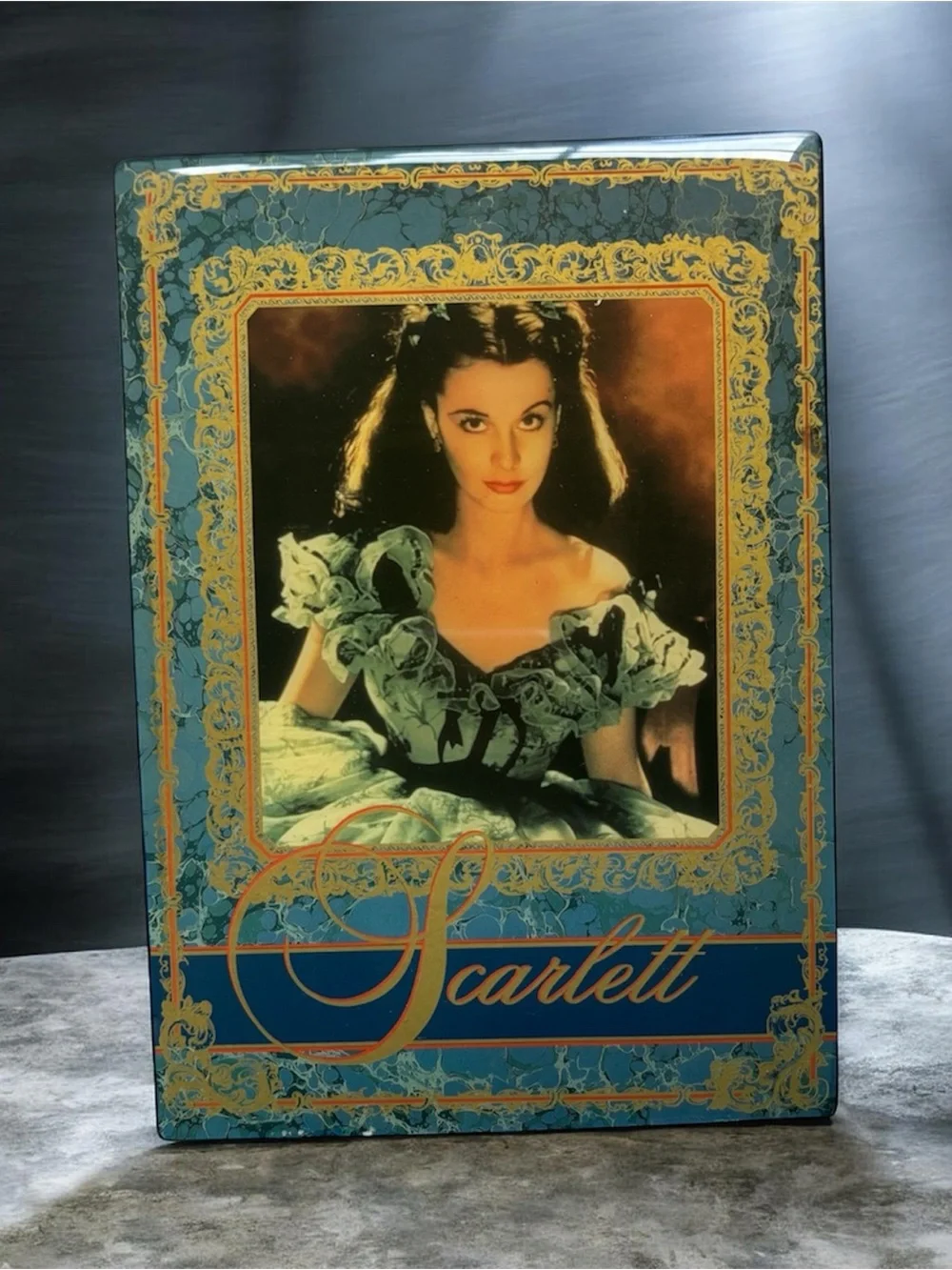 Rare 1991 Gone with the Wind Scarlett O’Hara Limited Edition Music Box with COA